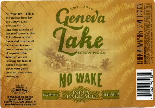 No Wake IPA